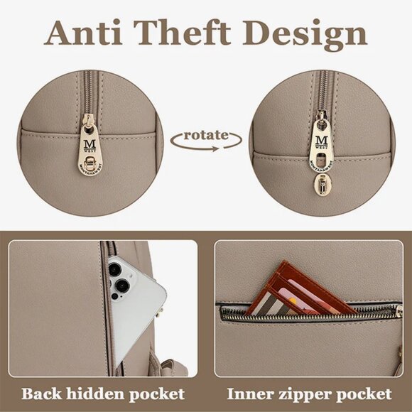 Montana West Turquoise Backpack Anti Theft NWT - Picture 2 of 5